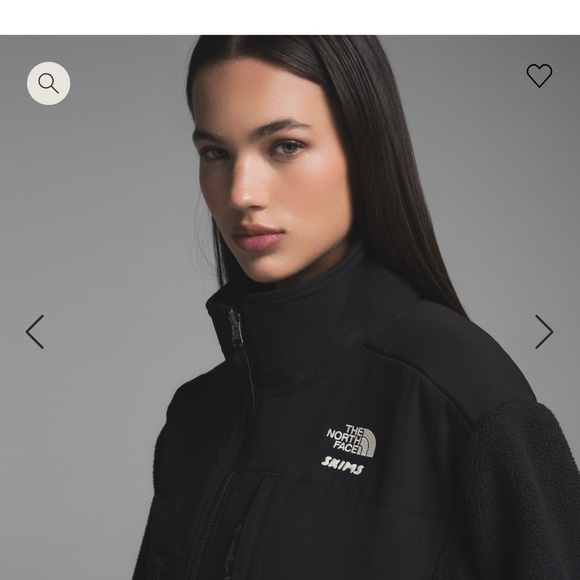 North Face X Skims 1995 RETRO DENALI FLEECE JACKET Black XL - Picture 5 of 7